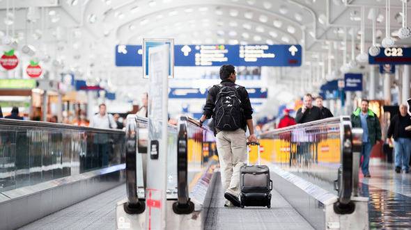 Aeroporto O’Hare, em Chicago (Estados Unidos): jardim que ajuda a manter a temperatura (iStockphoto)